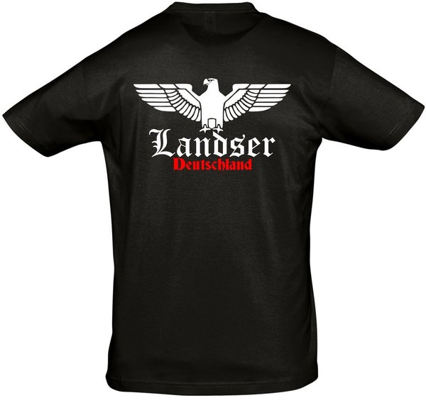 Landser - Deutschland - T-Shirt Rücken